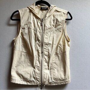 Jean Paul Freiheit 11 cotton full zip hoodie sleeveless vest Sz 6